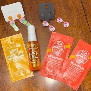 Sol de Janeiro with 2 pairs of earrings